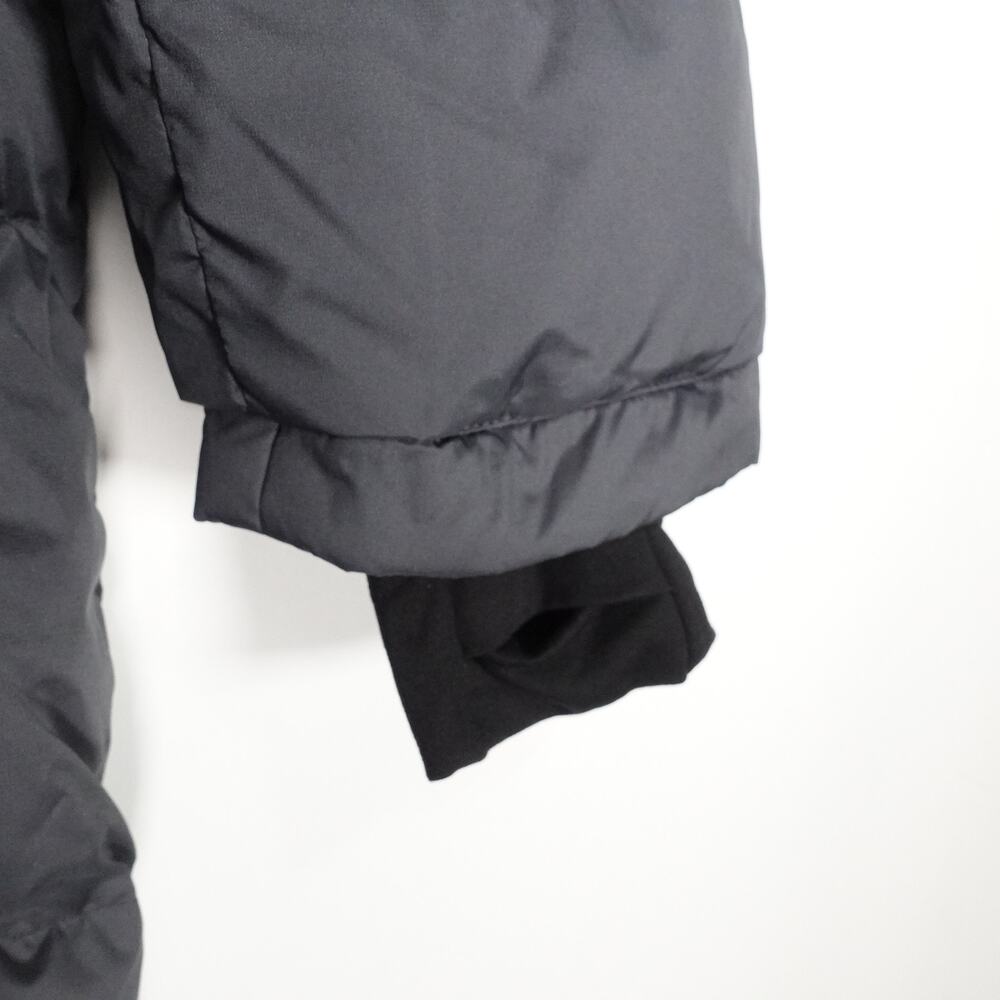 NWOT Quince Women's L Responsible Down Long Puffer Jacket Hooded Carbon Gray - Picture 6 of 9